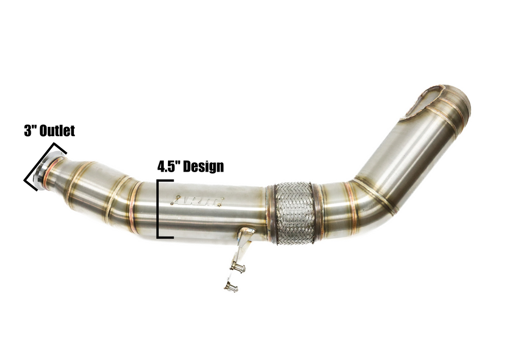 DOWNPIPE MQB EA888 GEN. 3 FWD 4,5 cala