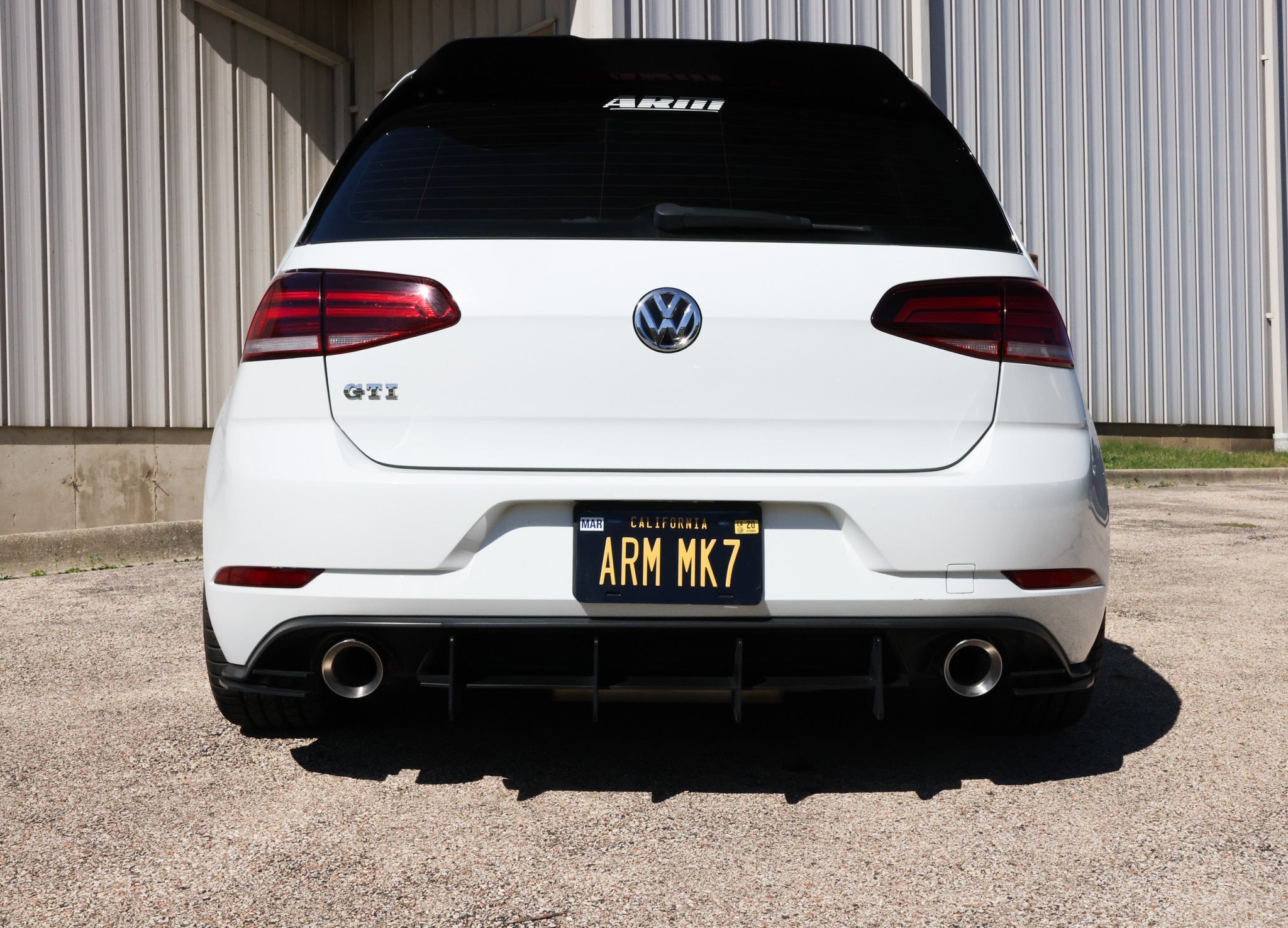 VW GOLF MK7 GTI EXHAUST