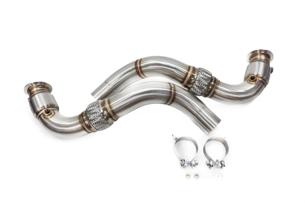 DOWNPIPE Z KATALIZATORAMI BMW N63/N63TU 3"