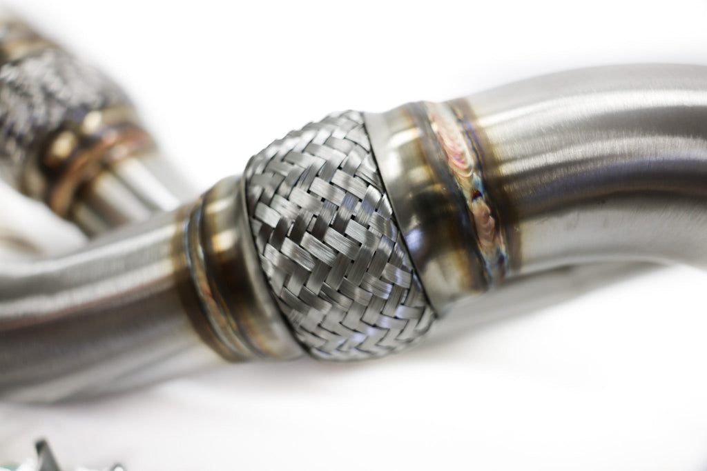 DOWNPIPE Z KATALIZATORAMI BMW N63/N63TU 3"
