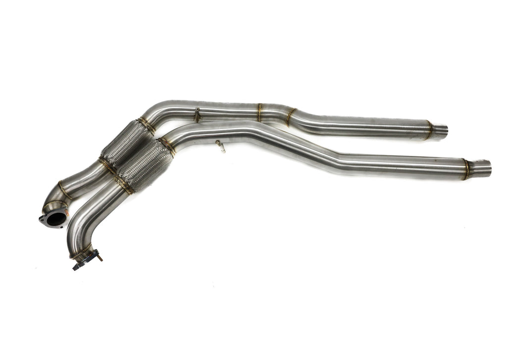 MIDPIPES AUDI B9 S4 S5 3.0T 3" 