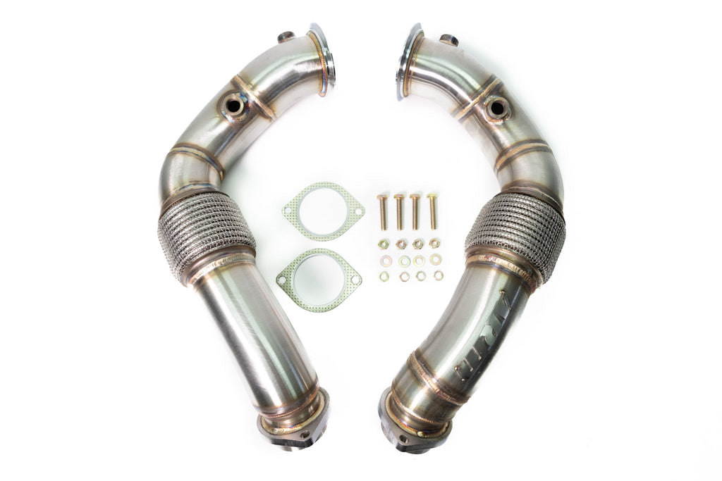 BMW F01 F02 F10 N63 DOWNPIPES (2-Bolt Flange)