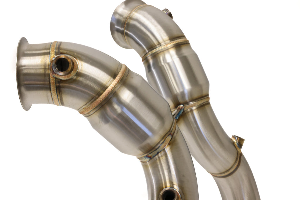 MERCEDES-BENZ AMG GT 3.5" CATTED DOWNPIPES - C190 GT/GTS/GTC/GTR M178