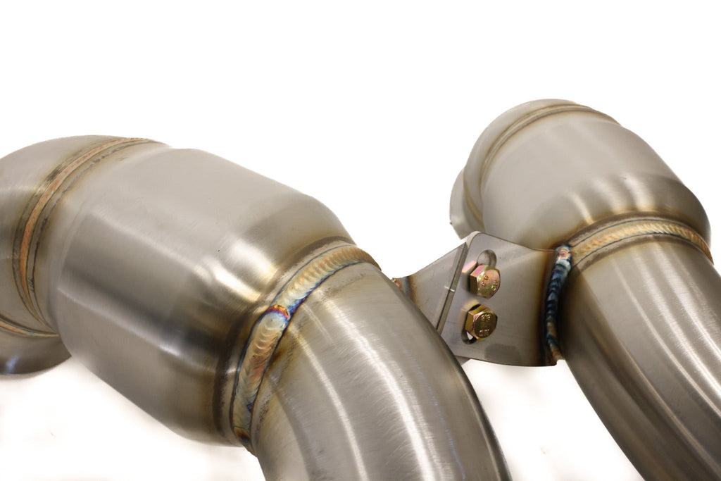 MERCEDES-BENZ AMG GT 3.5" CATTED DOWNPIPES - C190 GT/GTS/GTC/GTR M178