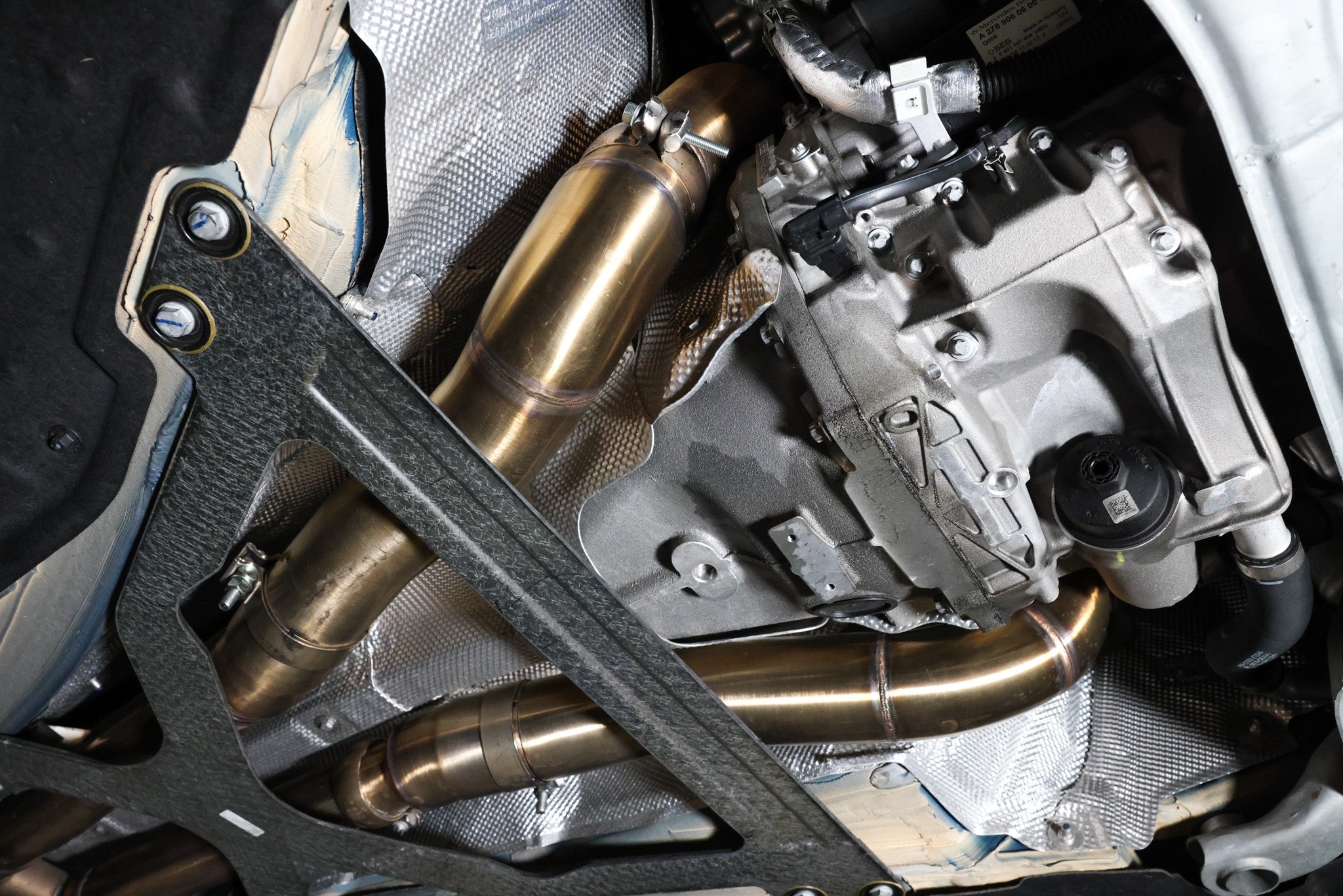 Downpipe Mercedes-Benz AMG GT 3,5" - C190 GT/GTS/GTC/GTR M178 